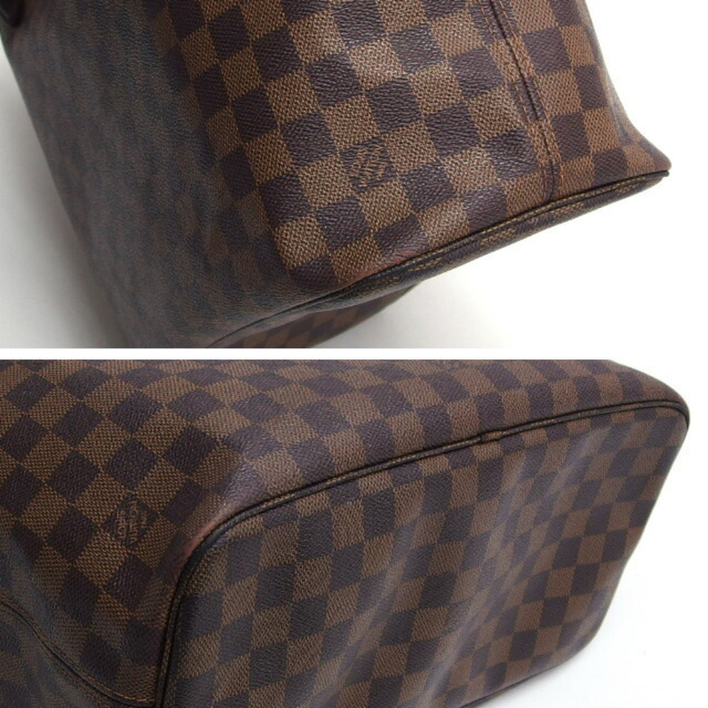LOUIS VUITTON Brown Damier Neverfull MM Shoulder Bag - Picture 7 of 12